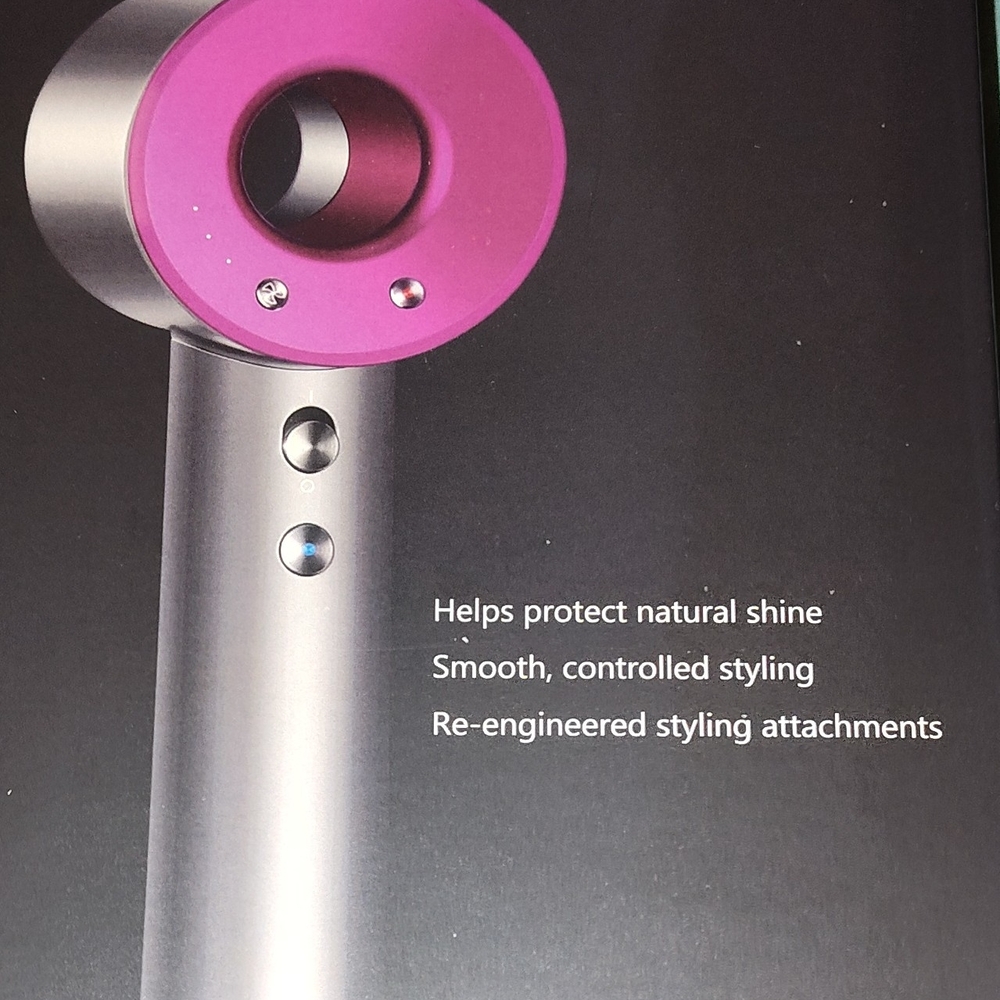 Hair Dryer - Pink and Silver(Not Dyson)